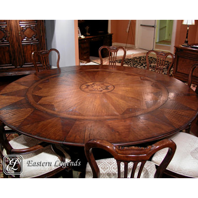 8 + Seat Round Kitchen & Dining Tables You'll Love | Wayfair